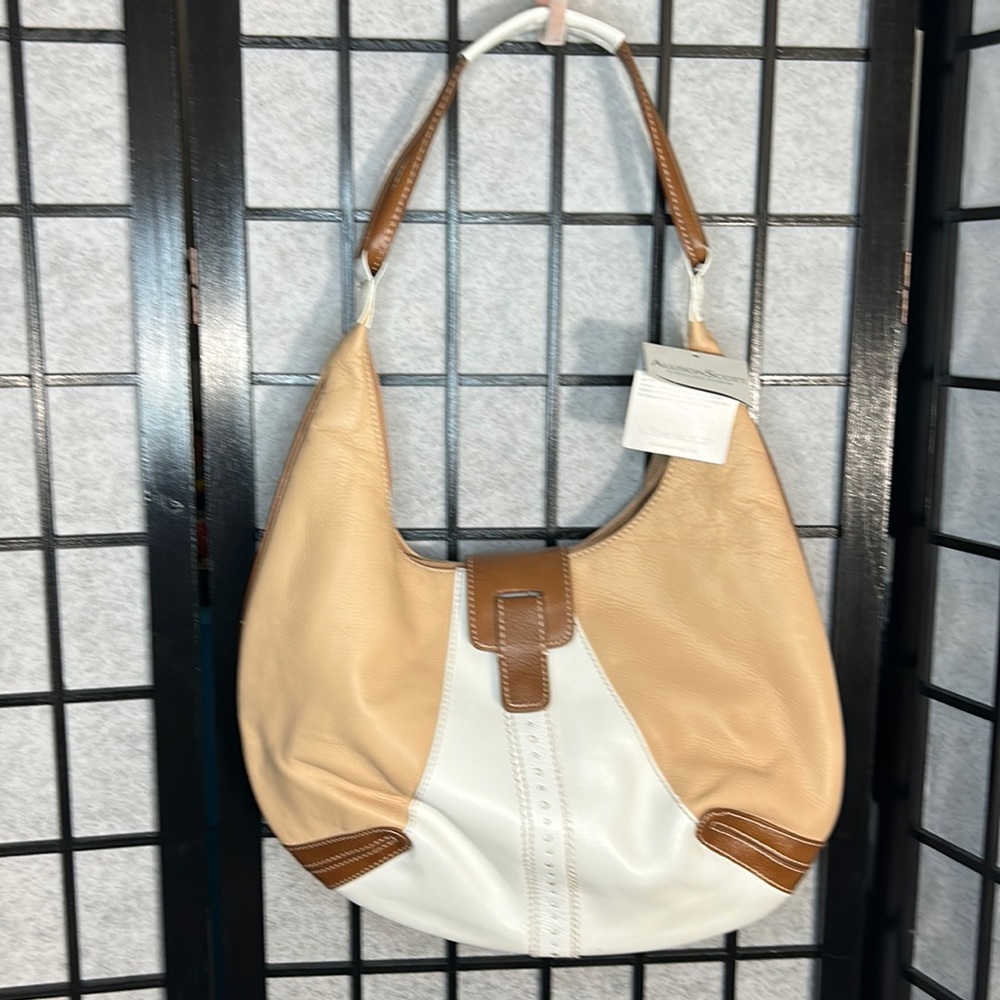 Vintage Leather Bag From the Allison Scott Collection for Stone Mountain NWT - Picture 3 of 15
